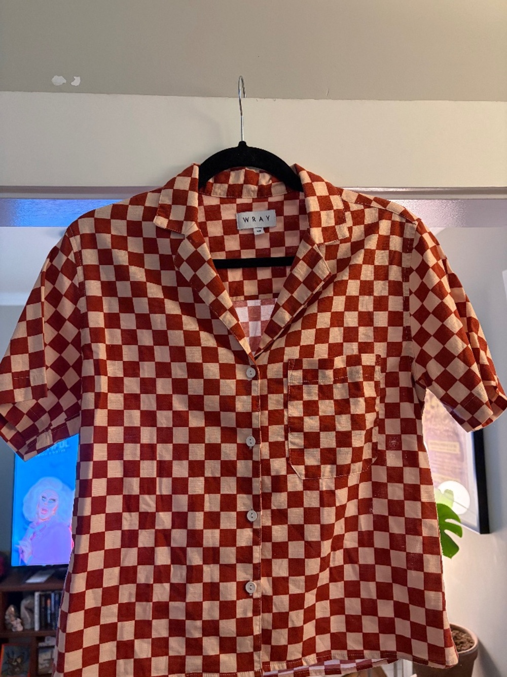 Wray Spice Checkered button down